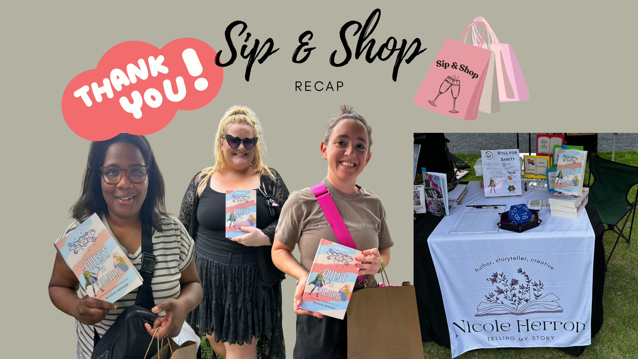 Sip & Shop Recap
